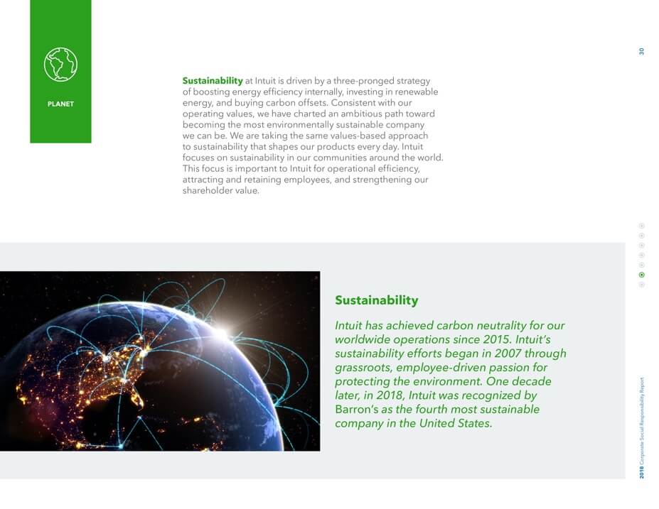 Intuit digital sustainability report image